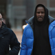 R&B singer R. Kelly (R) and his attorney Steve Greenberg leave Cook County jail after Kelly posted $100 thousand bond on February 25, 2019 in Chicago, Illinois. Kelly was being held after turning himself in to face ten counts of aggravated sexual abuse.